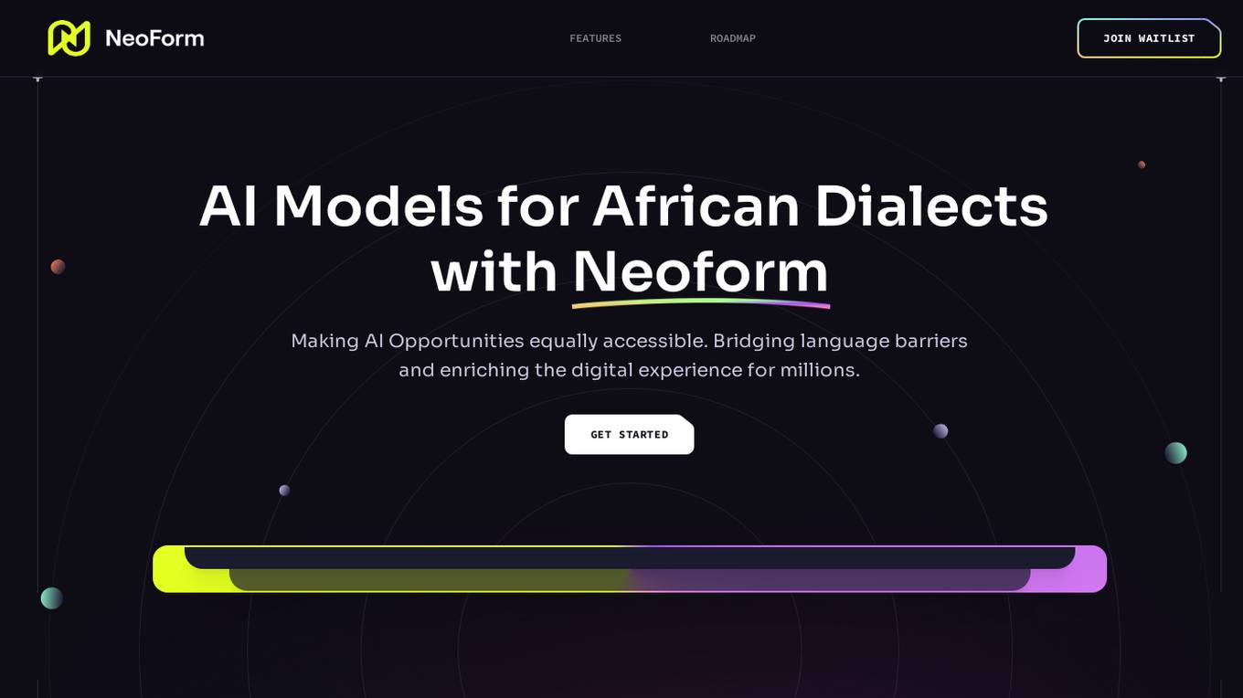 Neoform AI screenshot