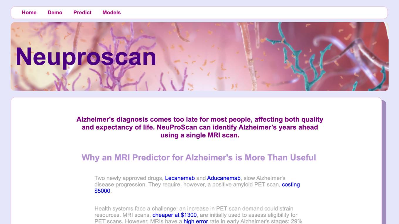 NeuProScan Screenshot