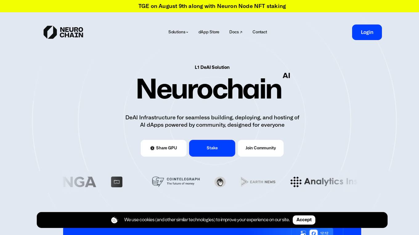 Neurochain AI Screenshot