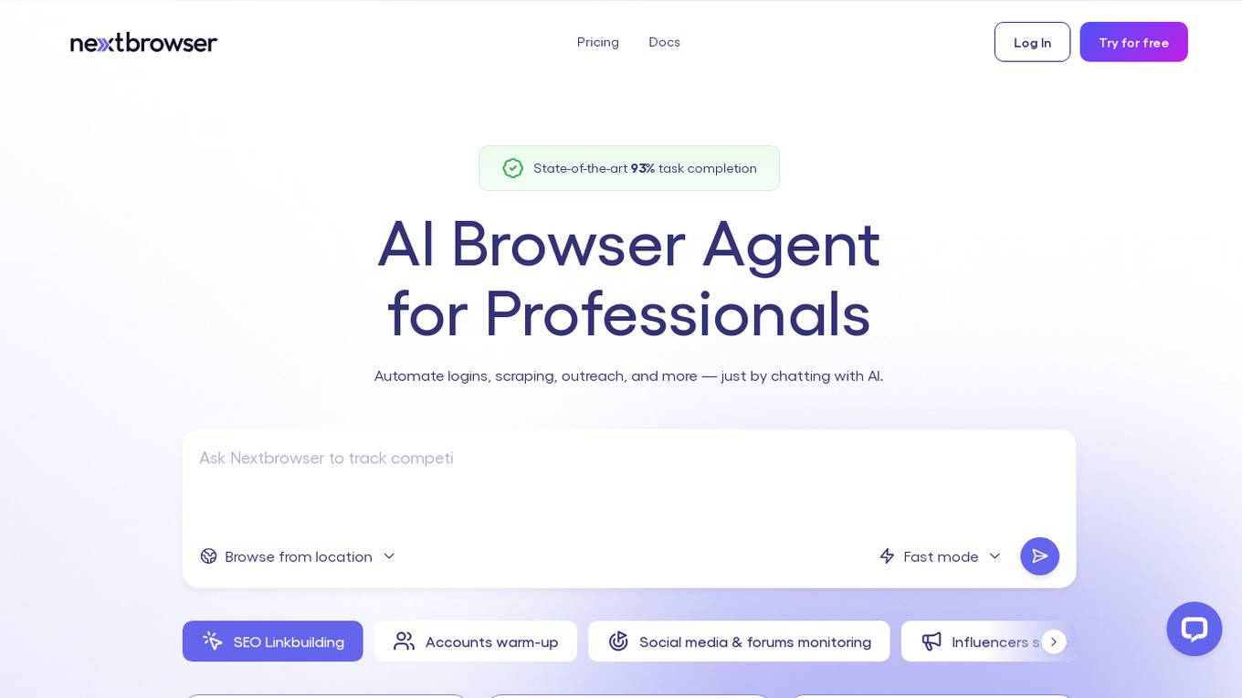 Nextbrowser Screenshot