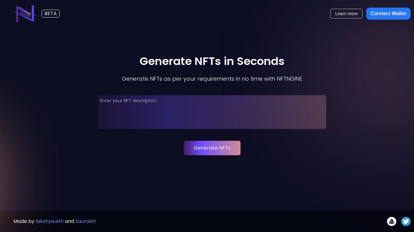 NFTngine Screenshot