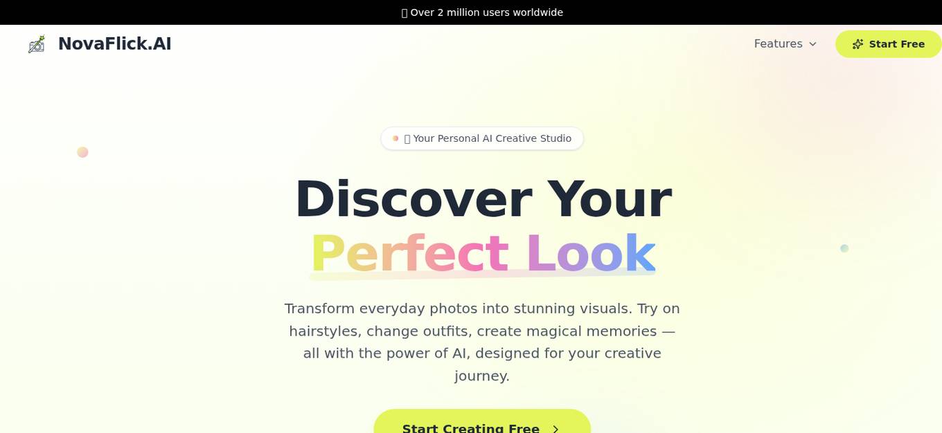 NovaFlick.AI Screenshot
