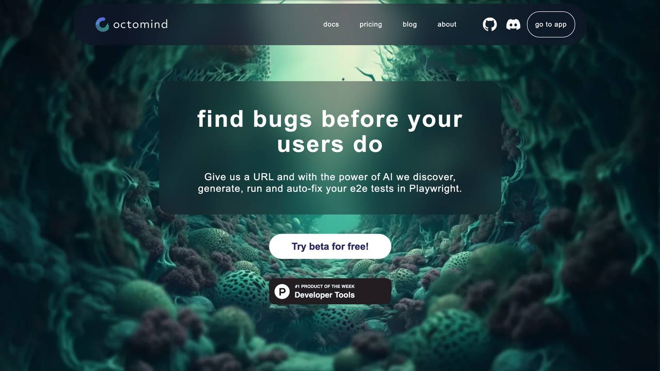 Octomind Screenshot