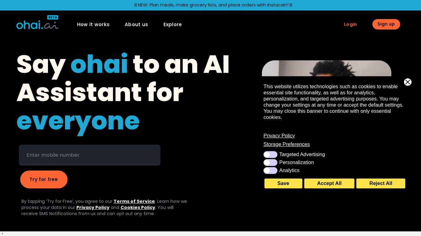 Ohai.ai Screenshot