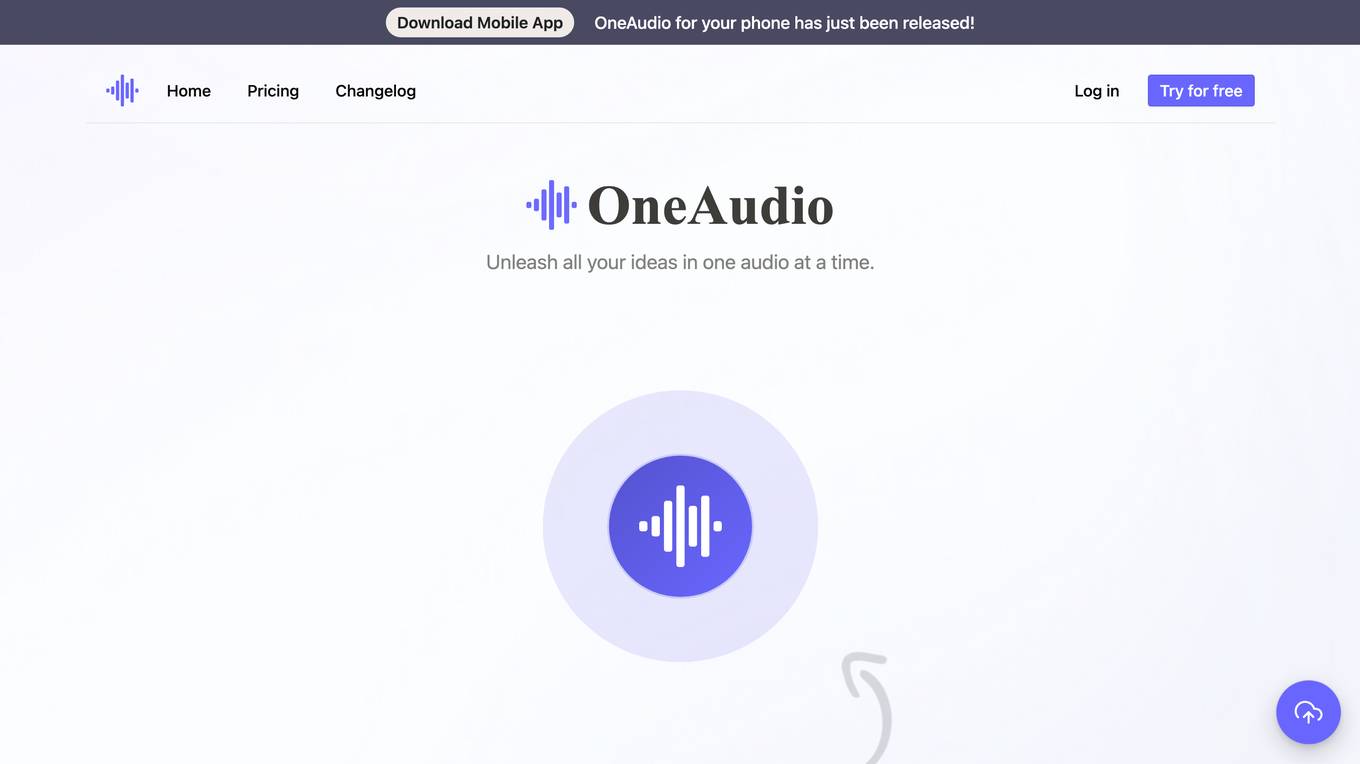 OneAudio Screenshot