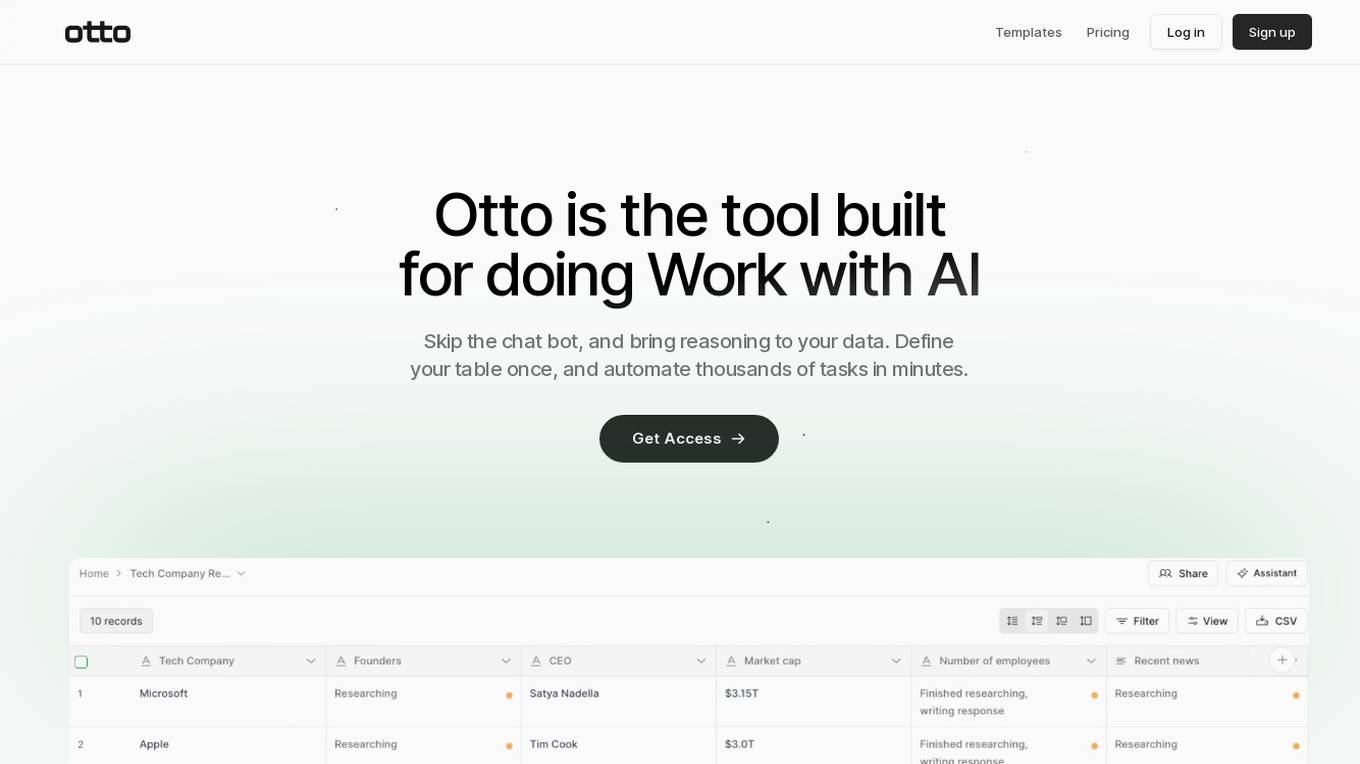 Otto screenshot