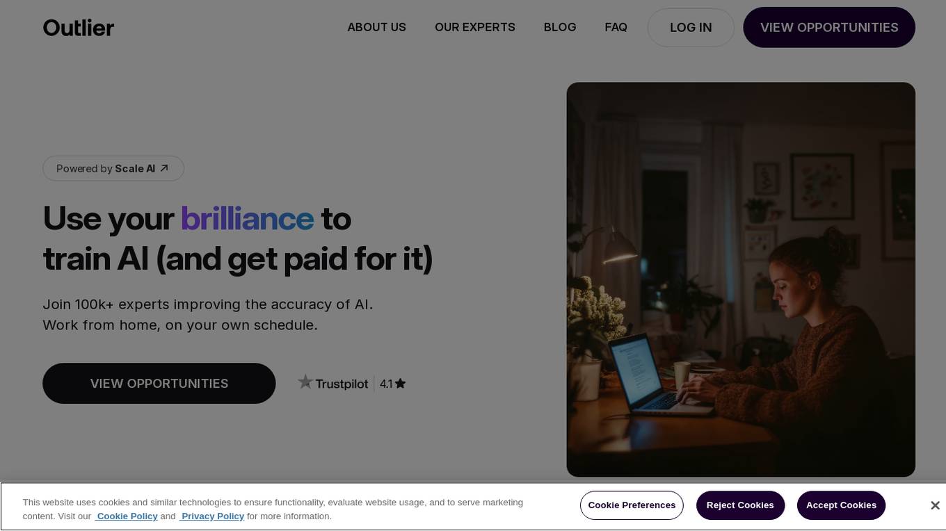 Outlier AI Screenshot