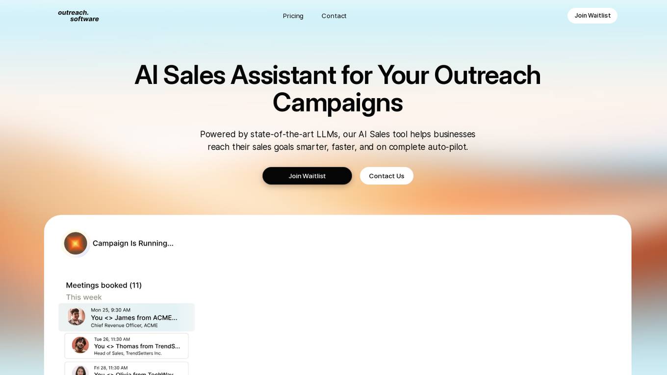 AI Sales Assistant Screenshot