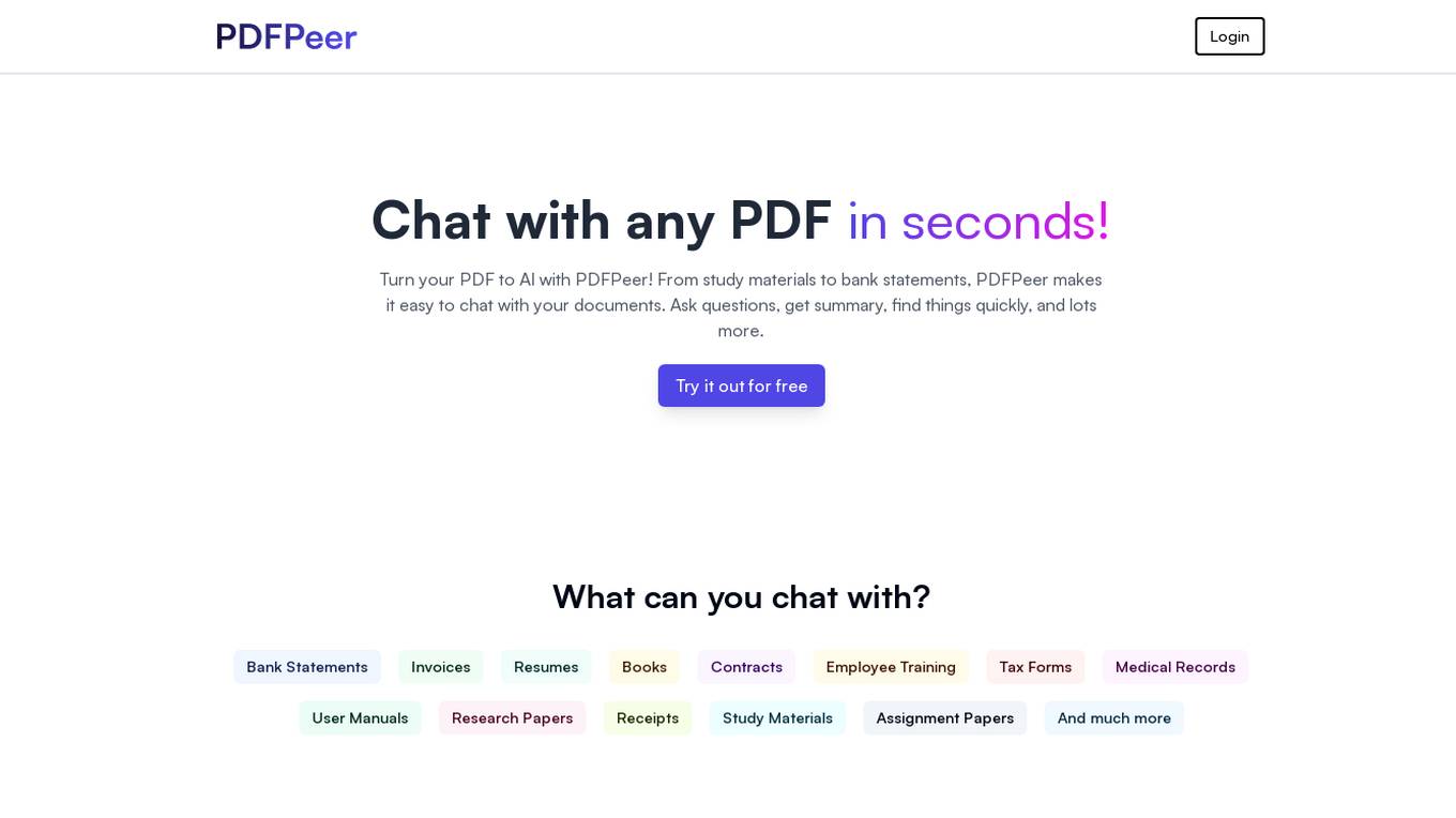 PDFPeer screenshot