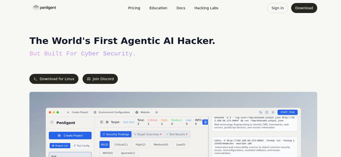 Penligent Screenshot