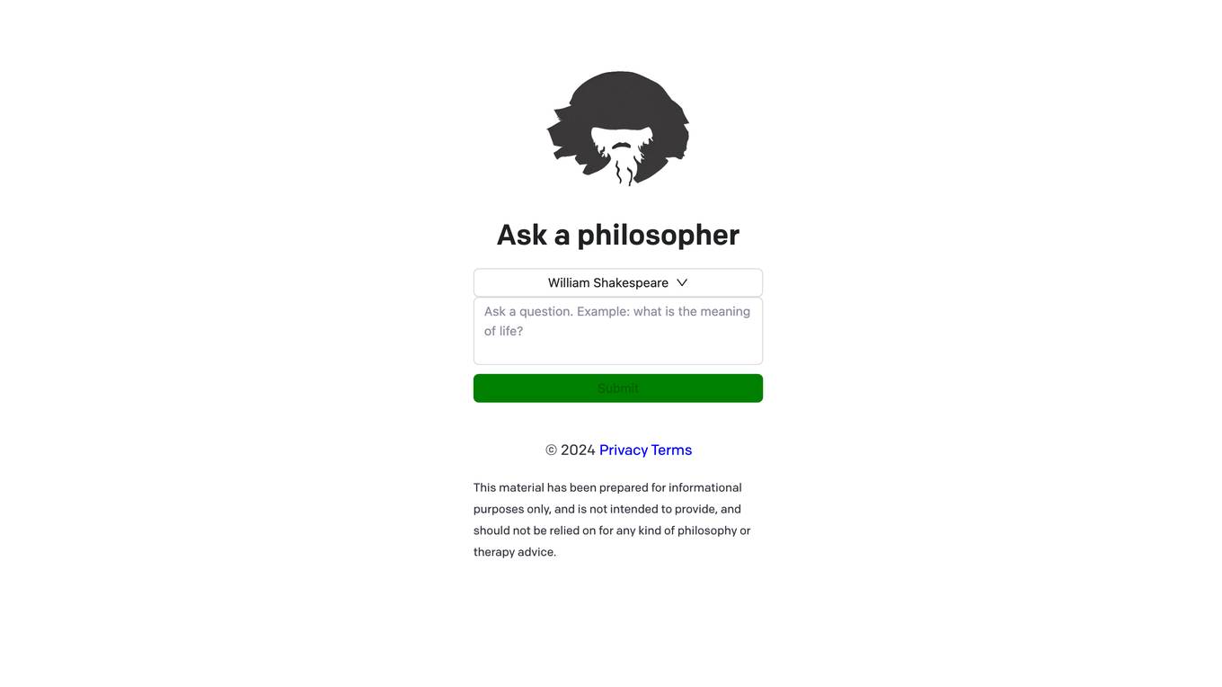 Ask a Philosopher screenshot