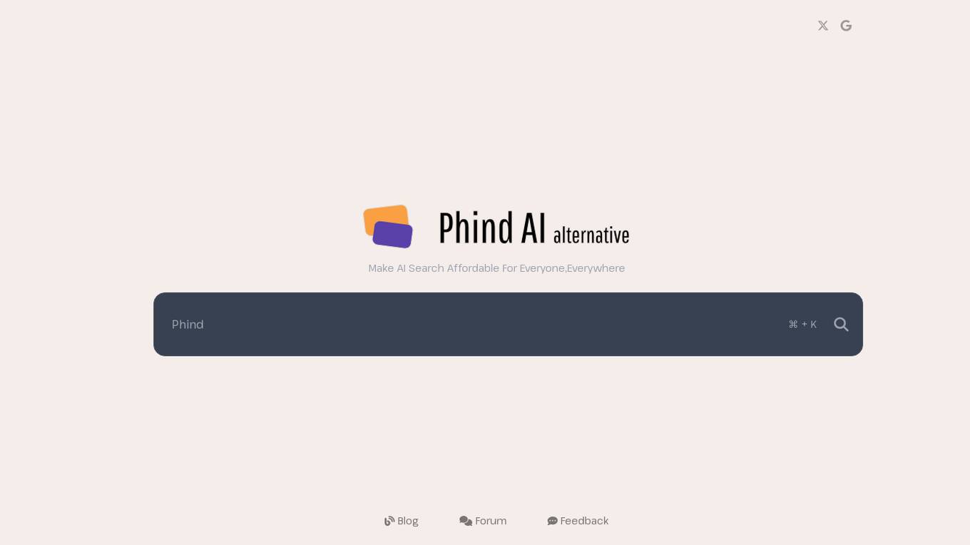 Phind AI screenshot