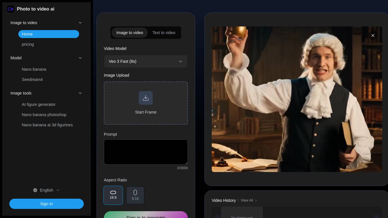 Image to Video AI Screenshot