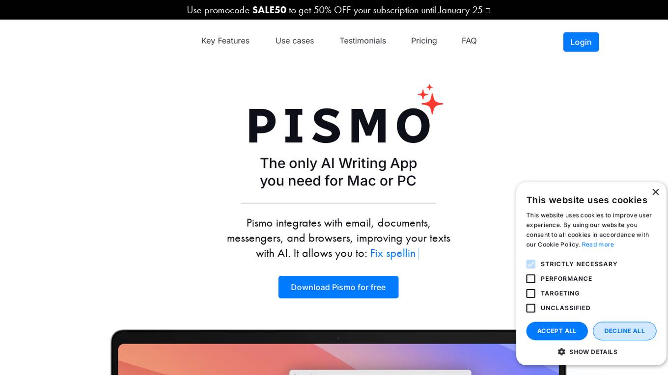 Pismo Screenshot