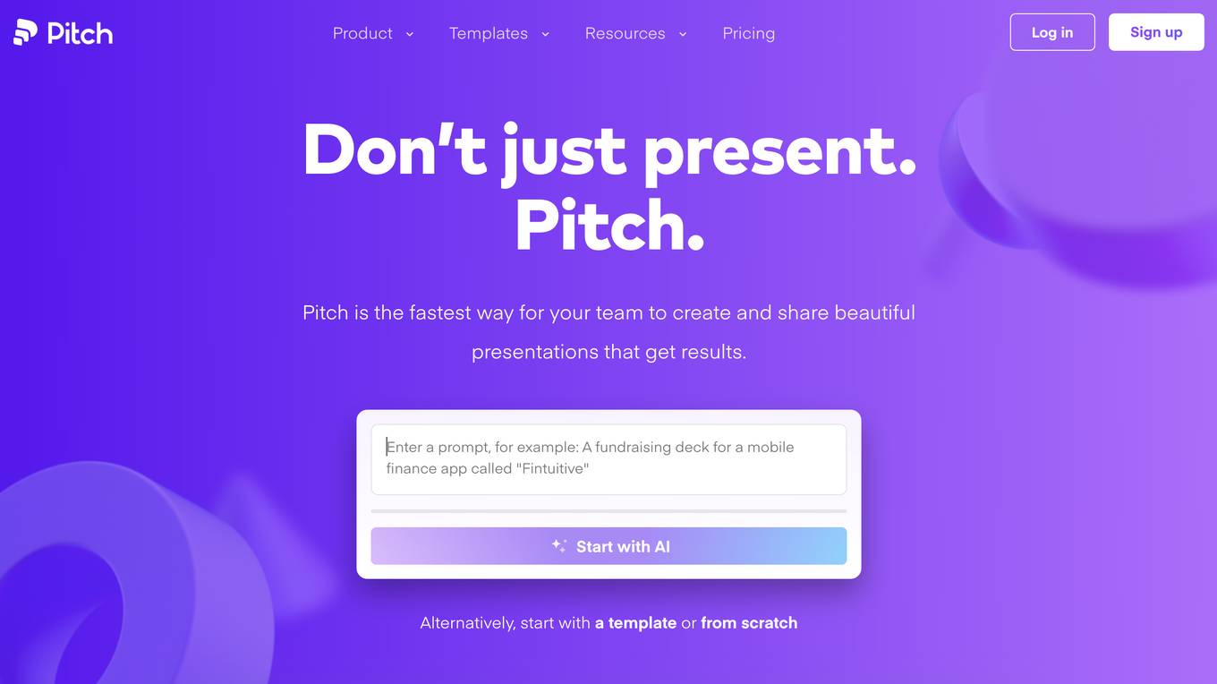 Pitch Screenshot