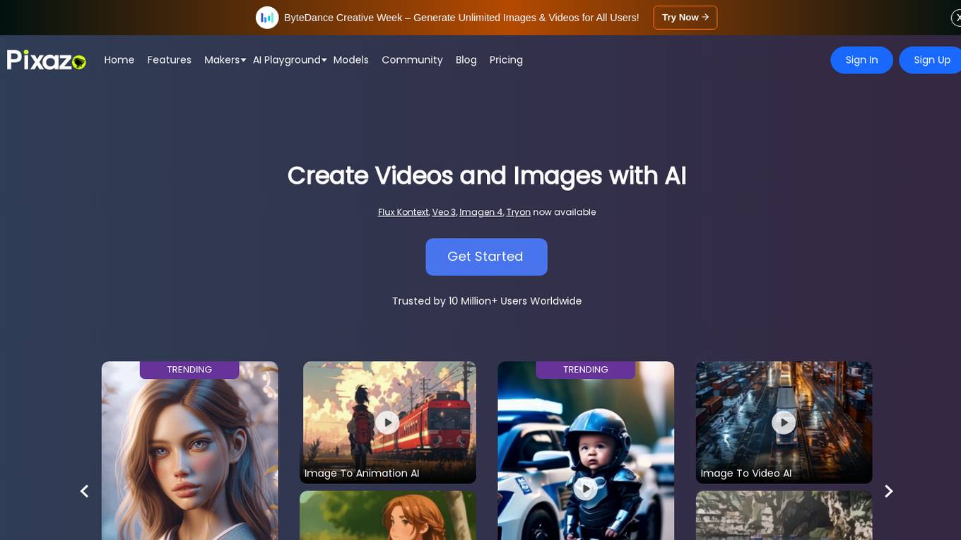 Pixazo Screenshot