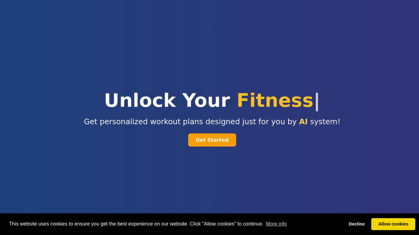 PlanMyFit Screenshot