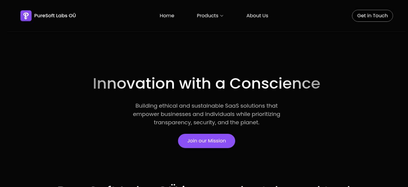 PureSoft Labs OÜ Screenshot