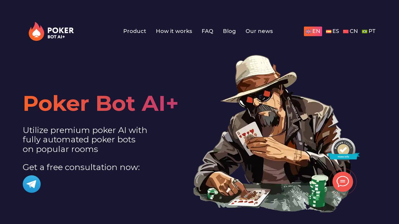 Poker Bot AI+ Screenshot