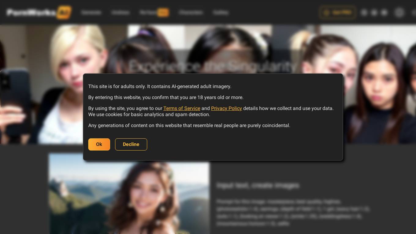 Porn Works AI Screenshot