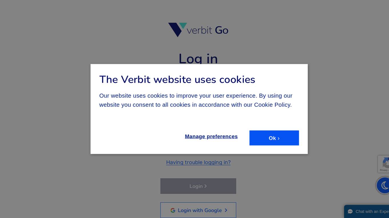 Verbit Go screenshot