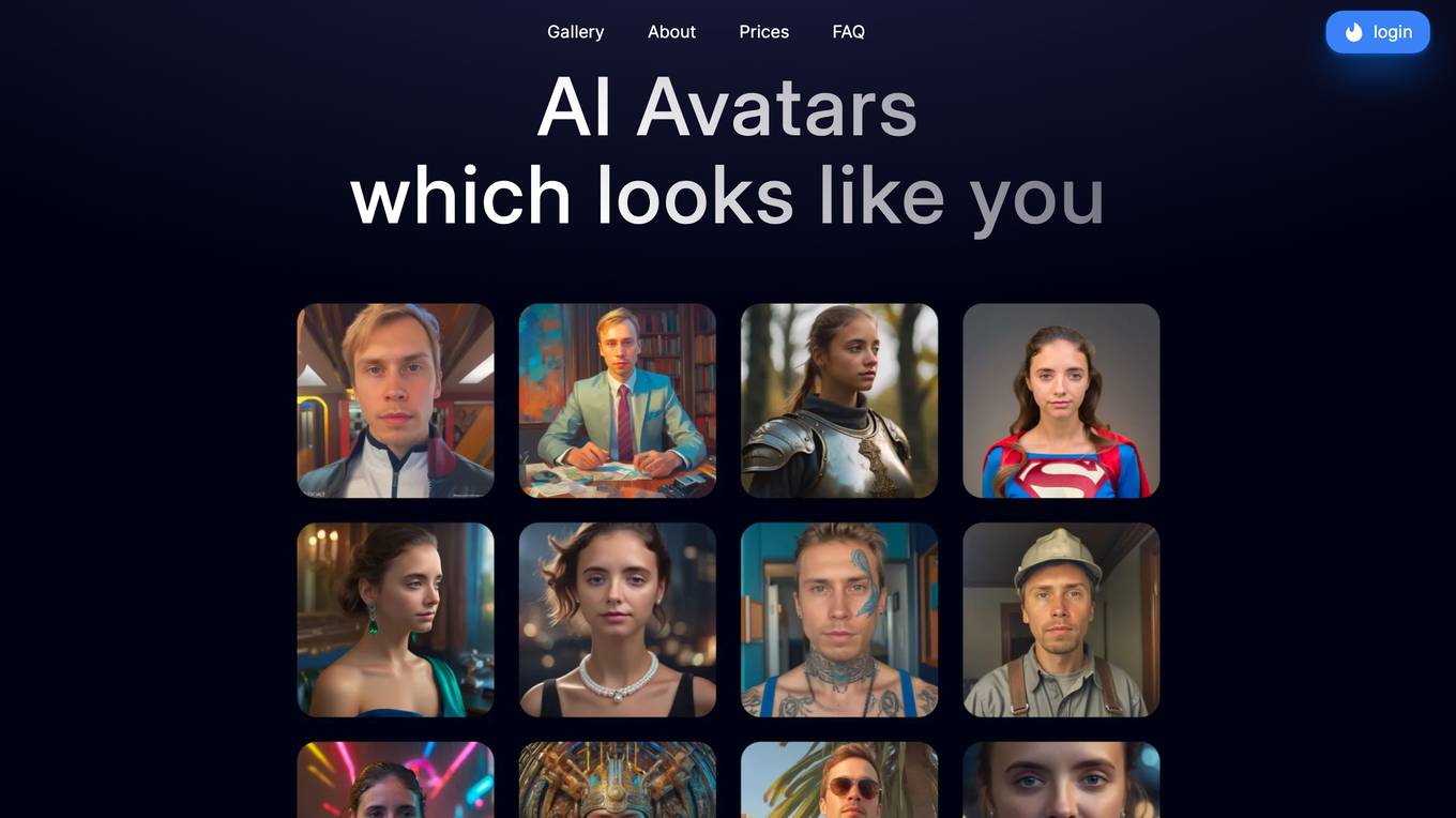 AI Portrait Generator screenshot