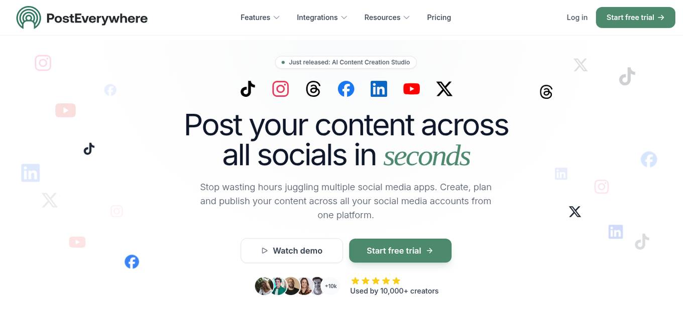 PostEverywhere Screenshot