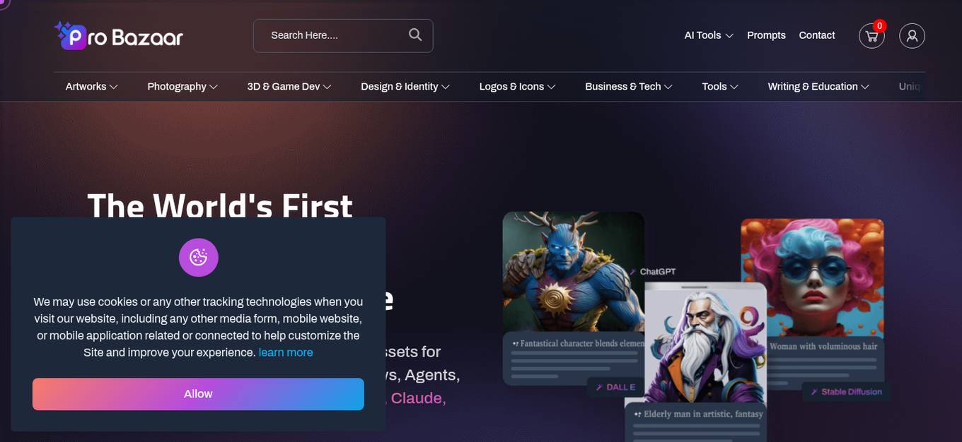 Pro Bazaar AI Screenshot