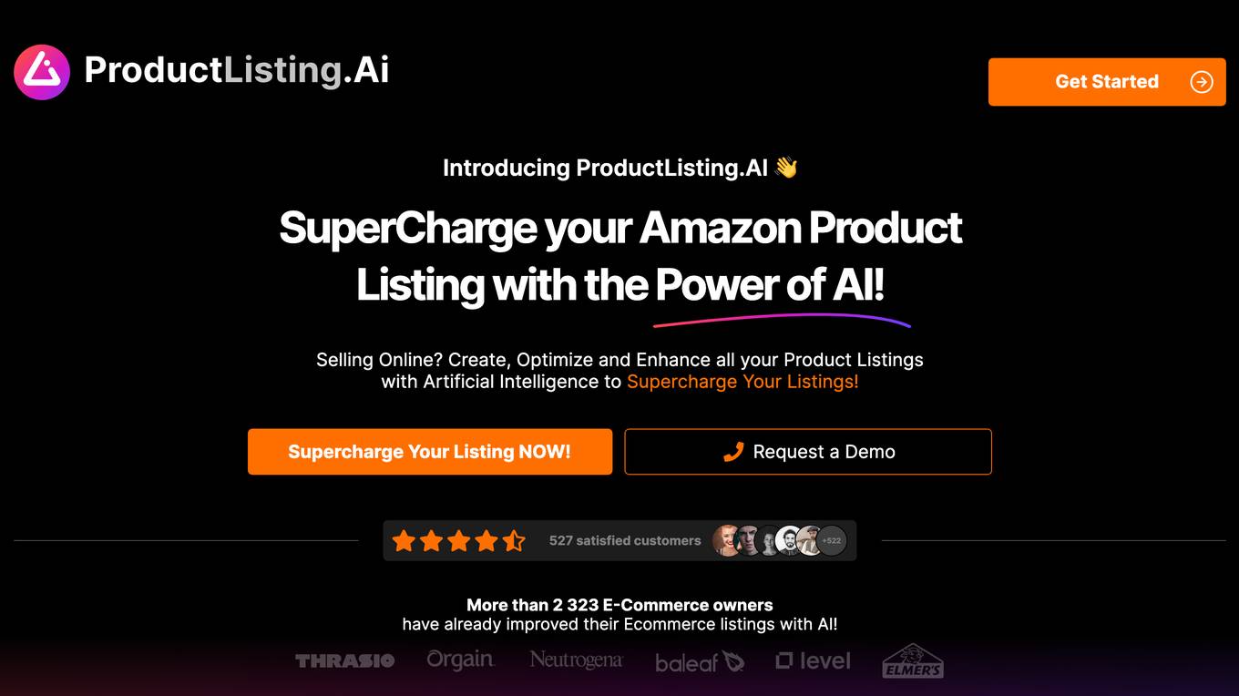 ProductListing.AI screenshot