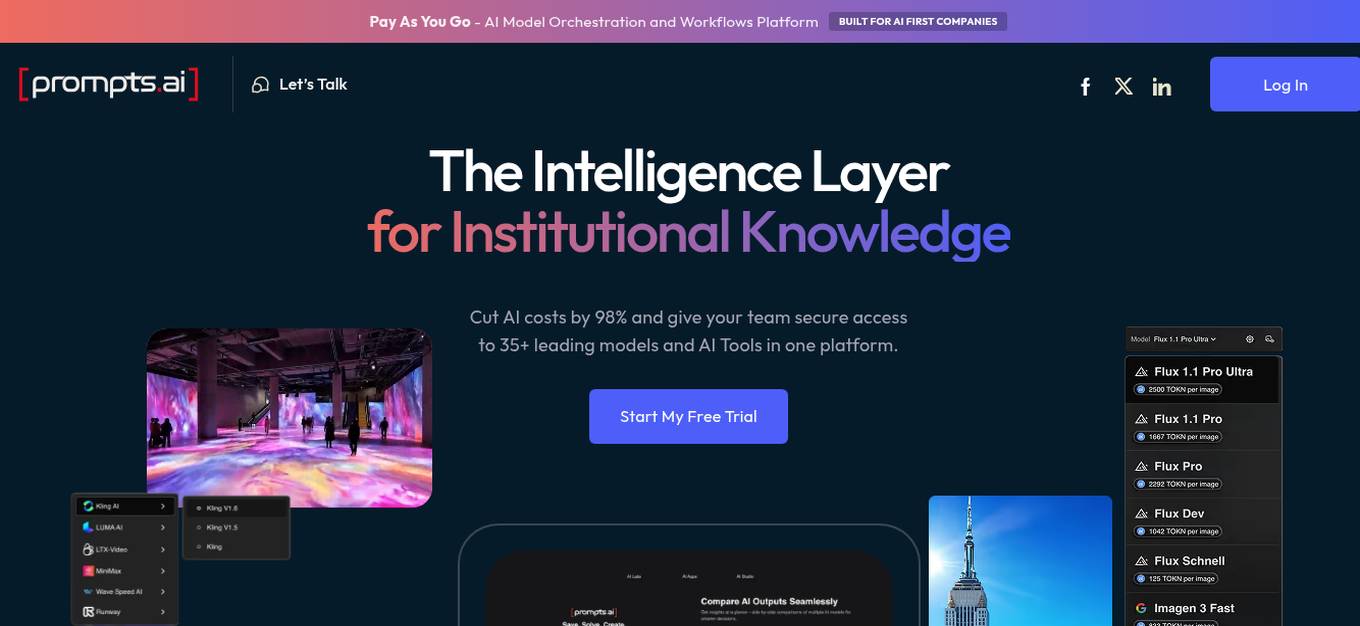 Prompts.ai Screenshot