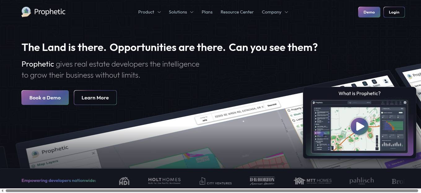 Prophetic Screenshot