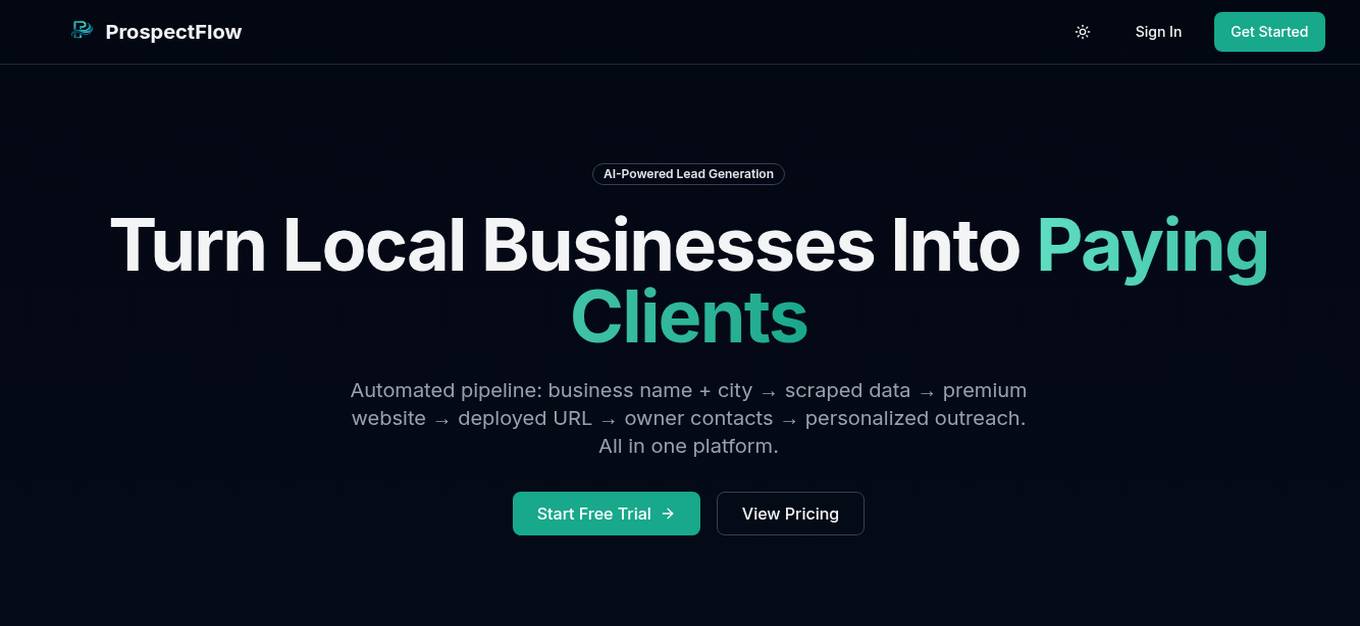 ProspectFlow Screenshot
