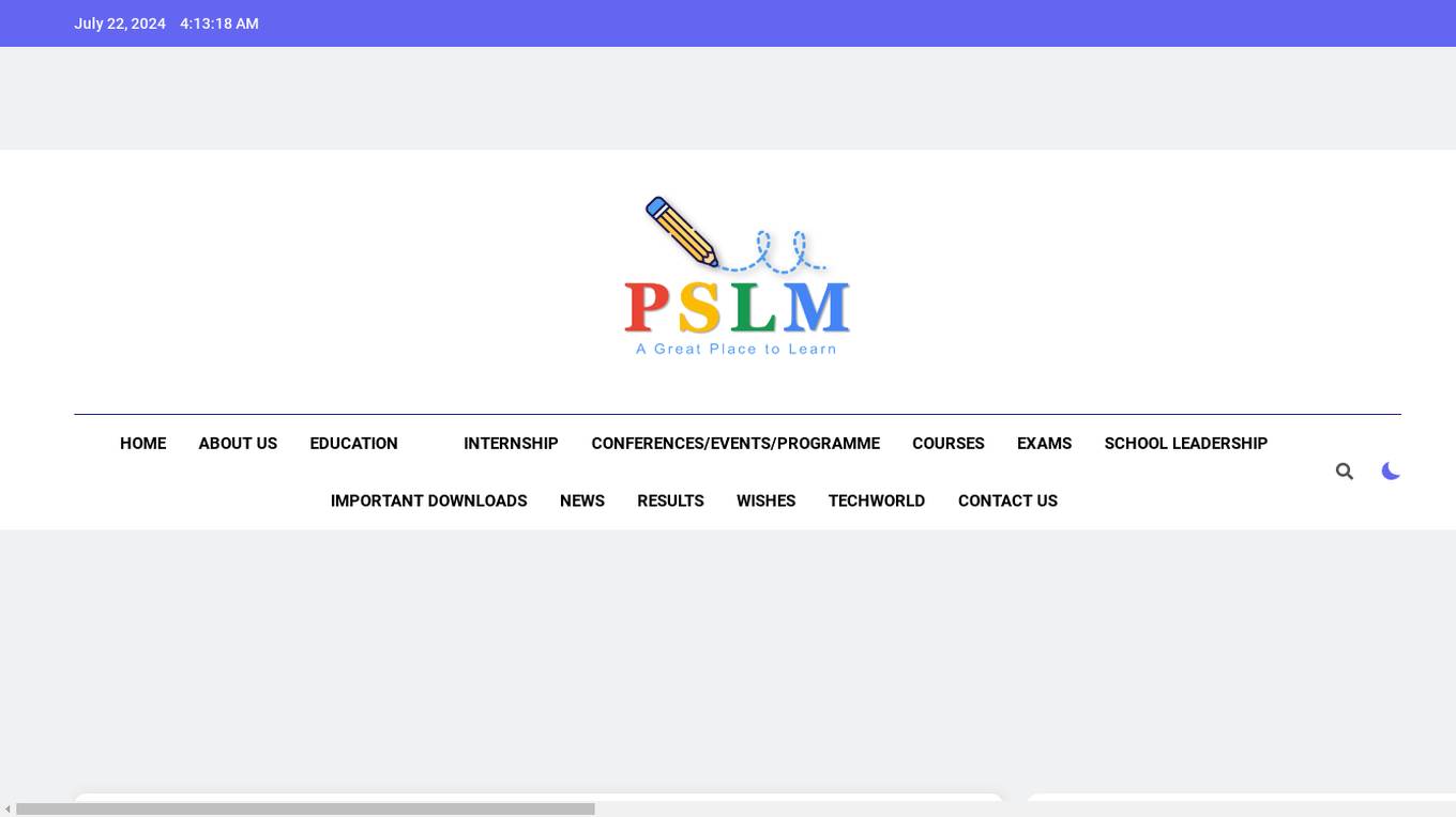 PSLM Screenshot