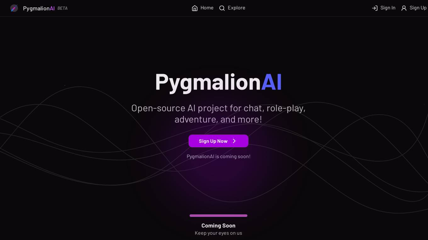 PygmalionAI Screenshot