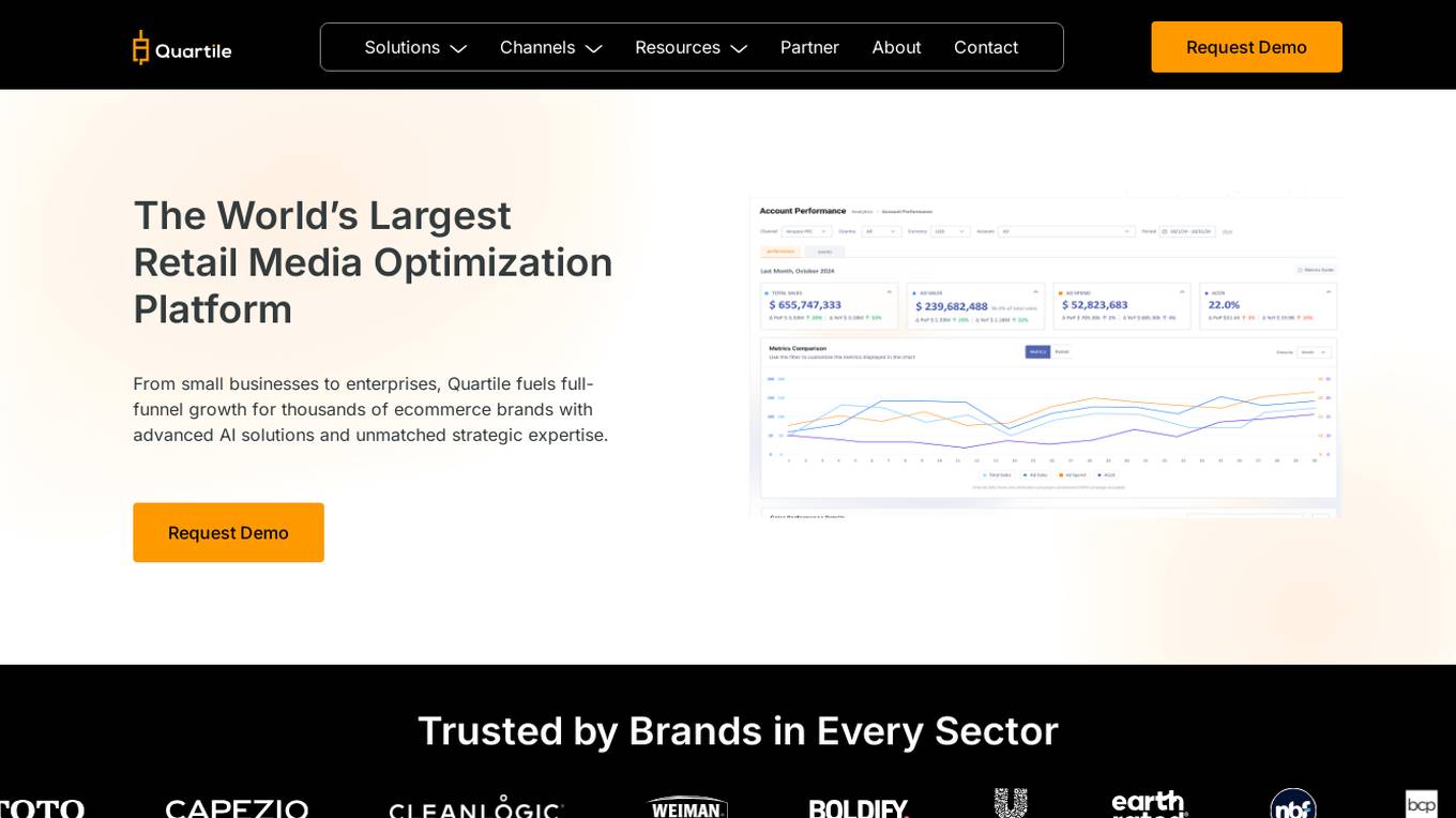 Quartile Screenshot