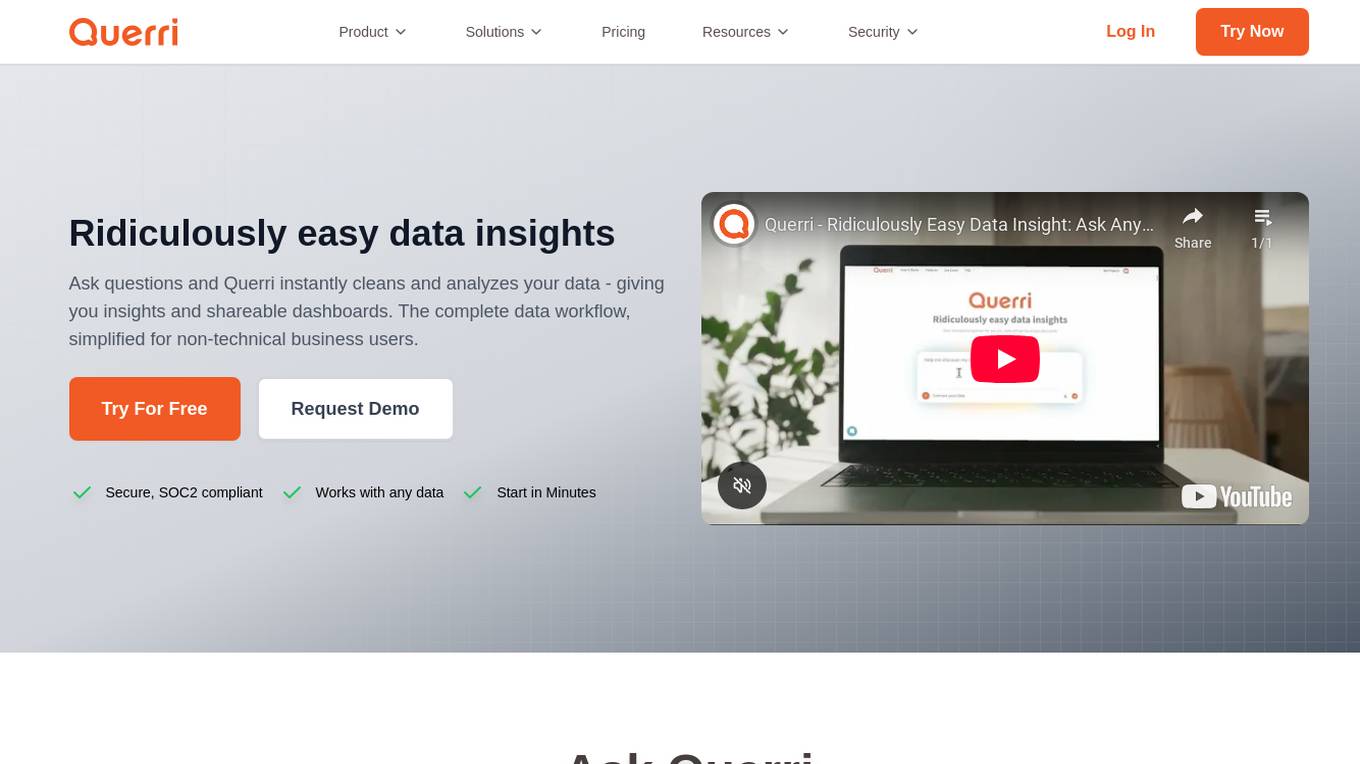 Querri Screenshot