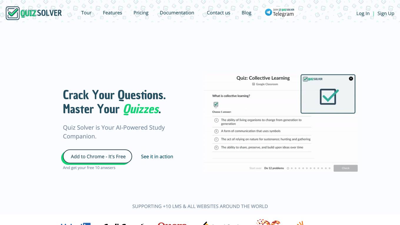 Quiz Solver screenshot