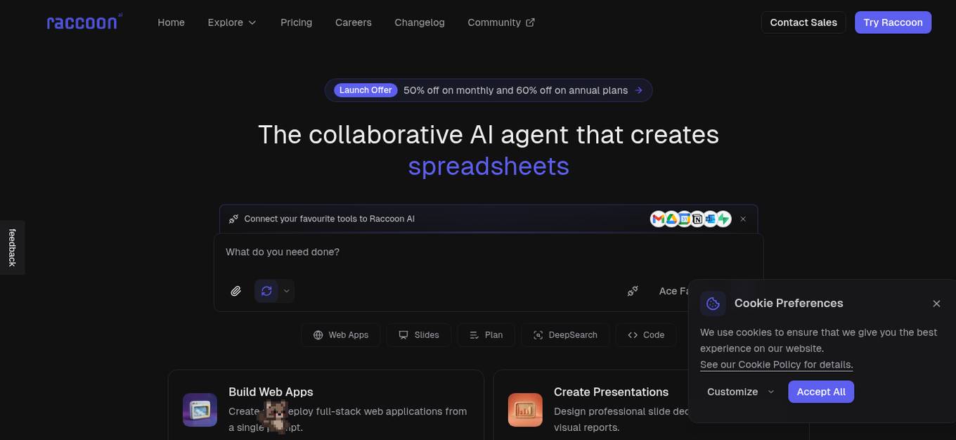 Raccoon AI Screenshot