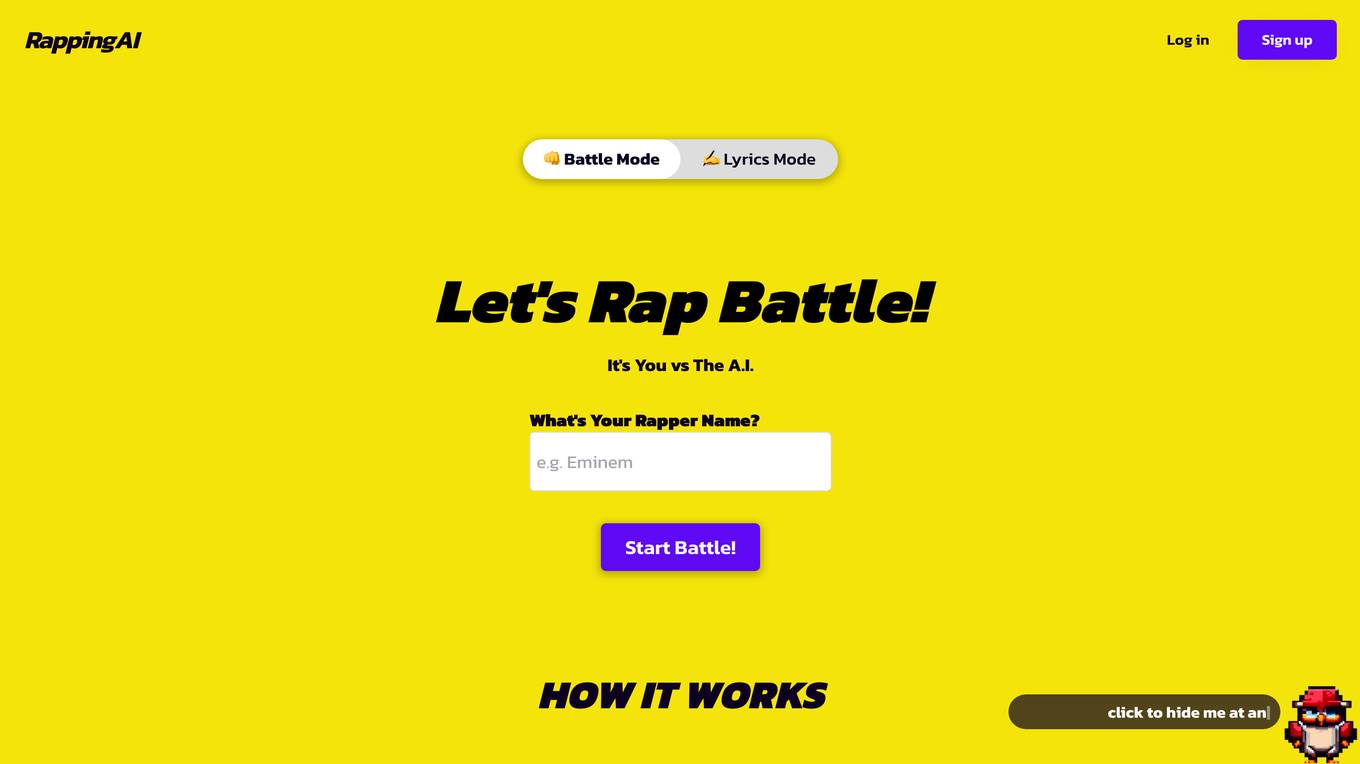 RappingAI Screenshot