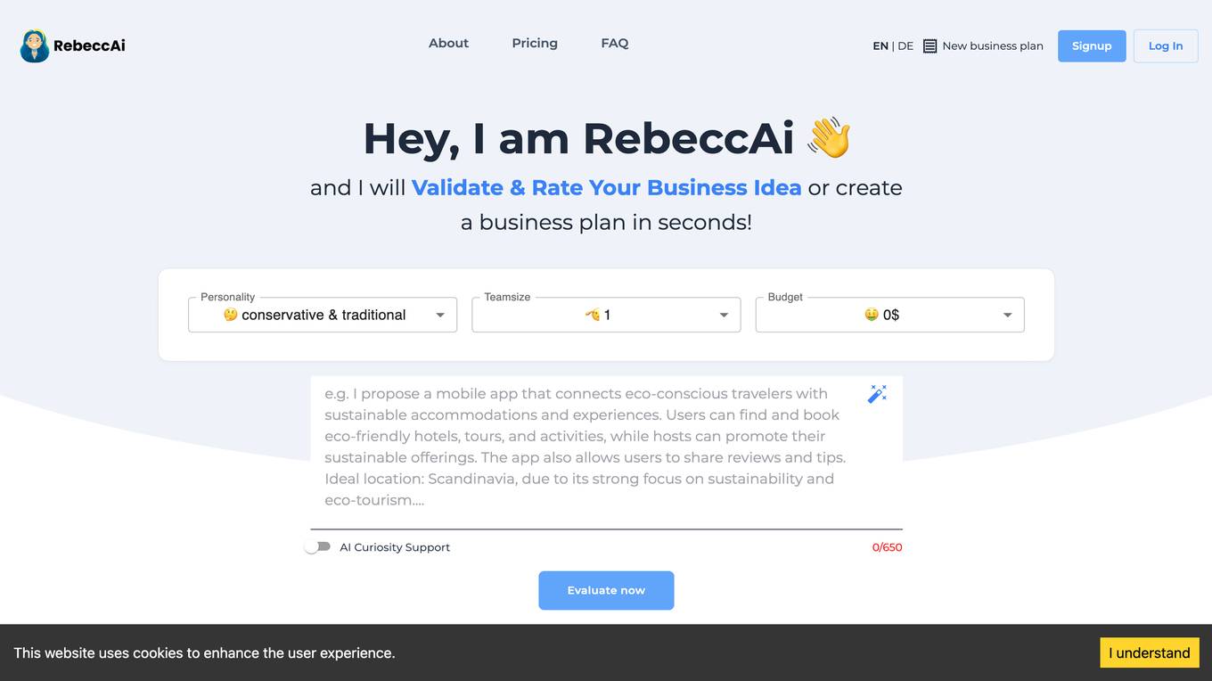 RebeccAi Screenshot