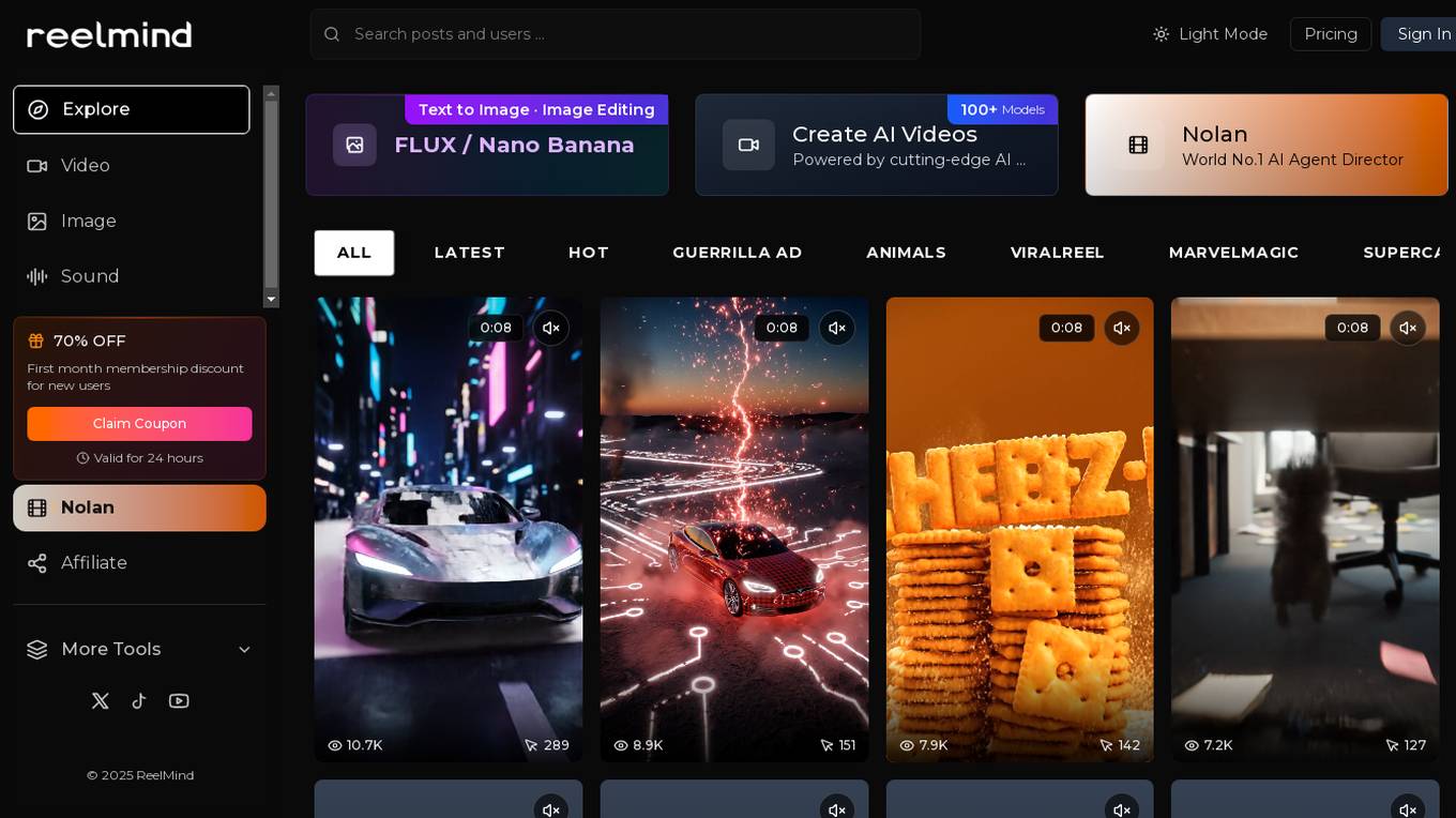 ReelMind Screenshot