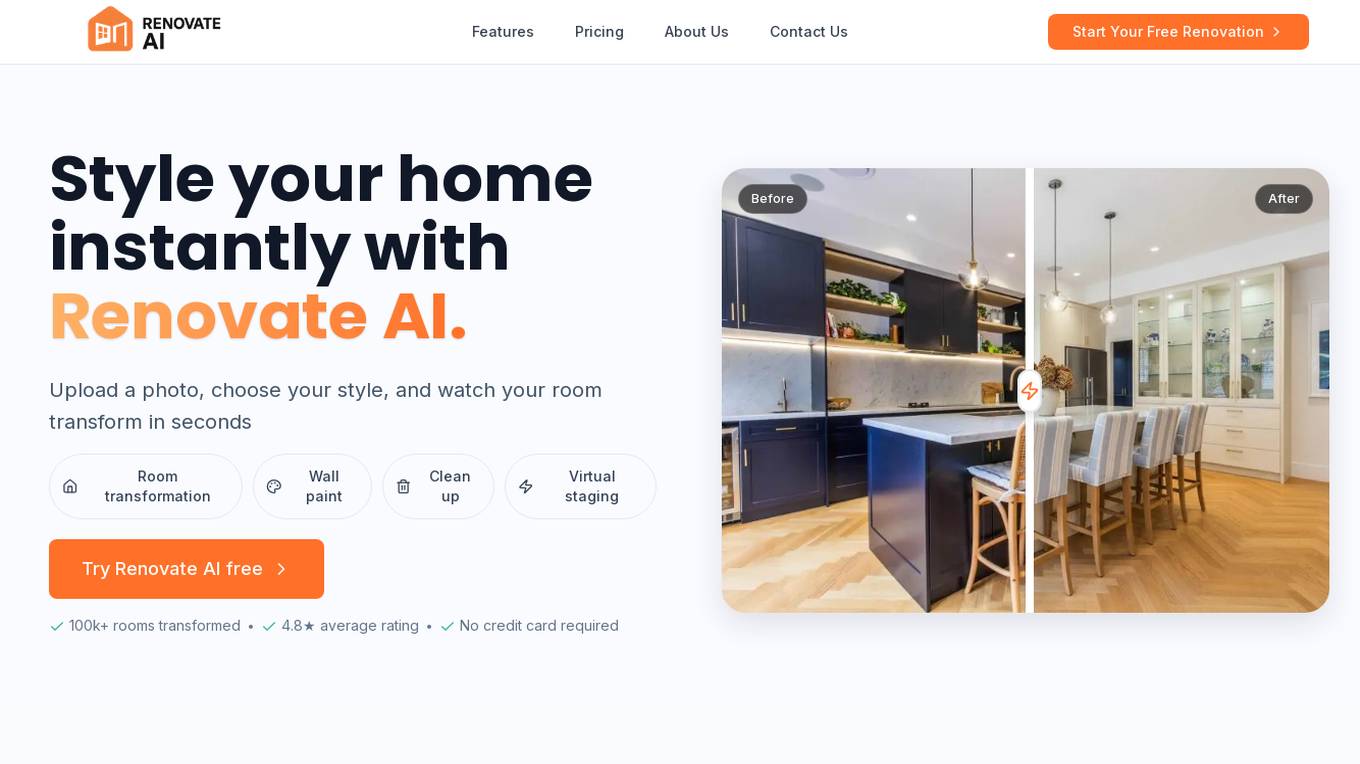Renovate AI Screenshot