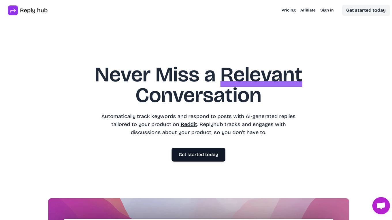 Reply Hub Screenshot