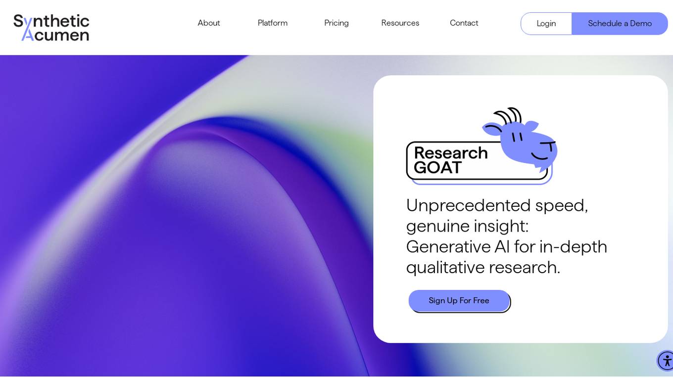 ResearchGoat screenshot