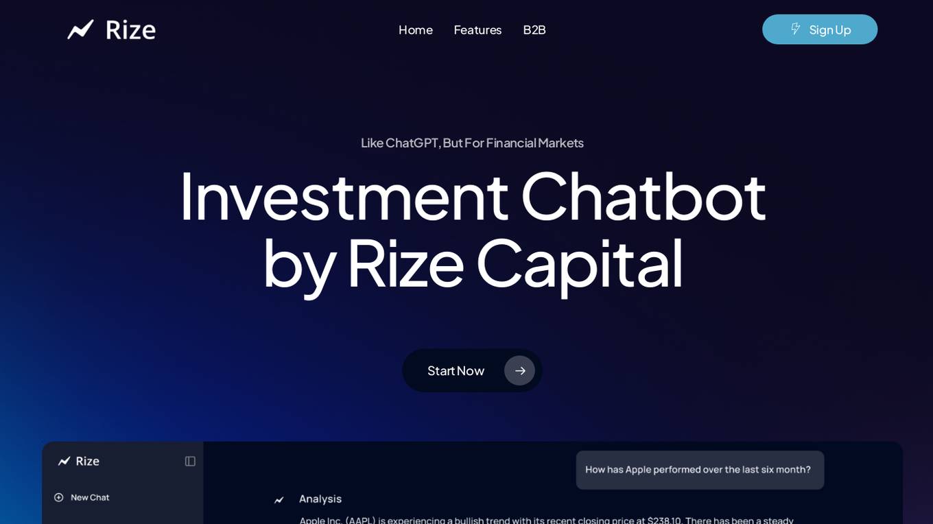 Rize Capital screenshot