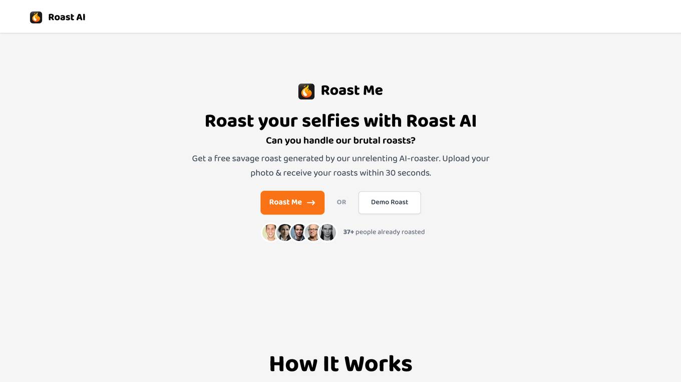 Roast AI screenshot