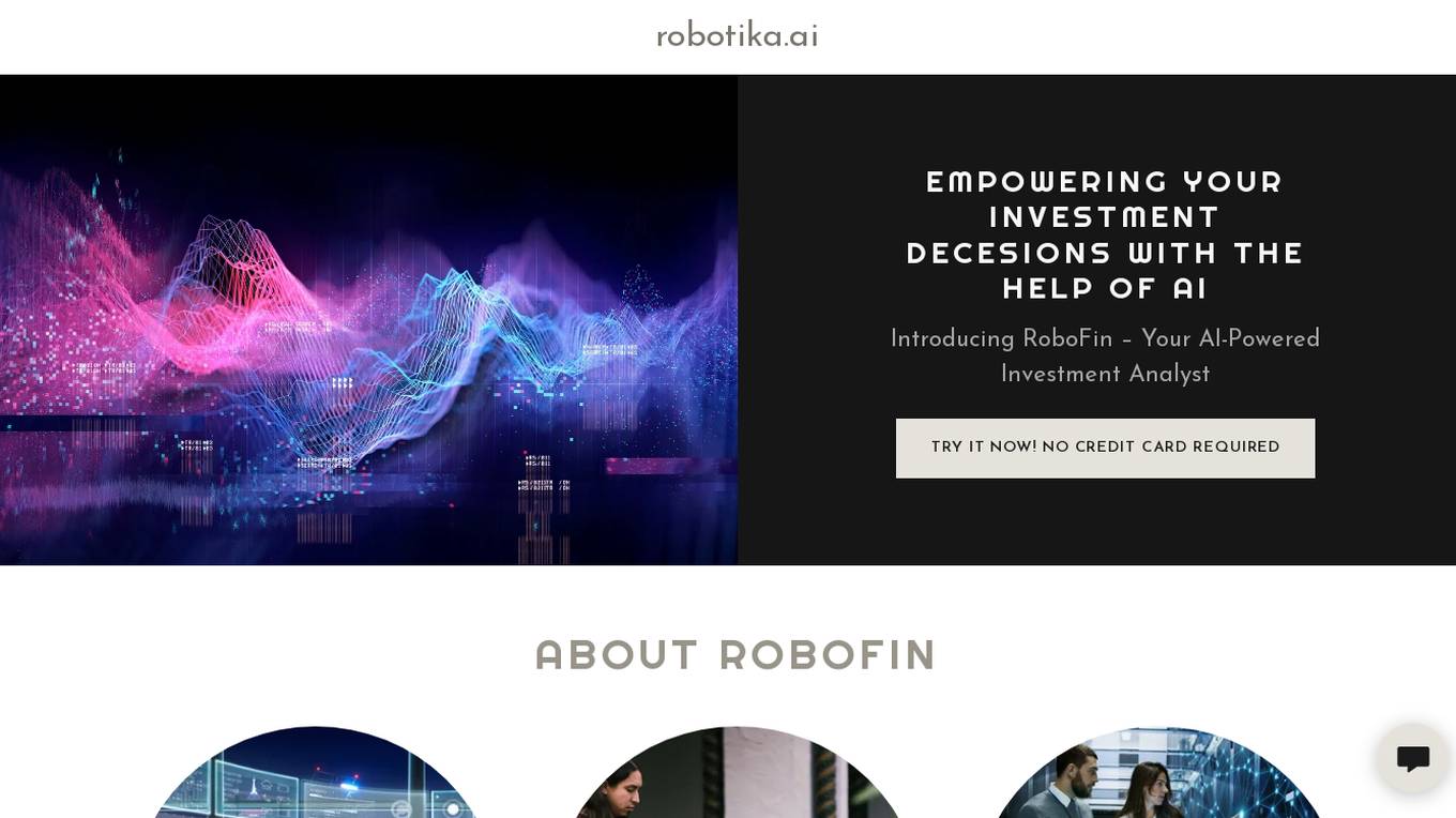 RoboFin Screenshot