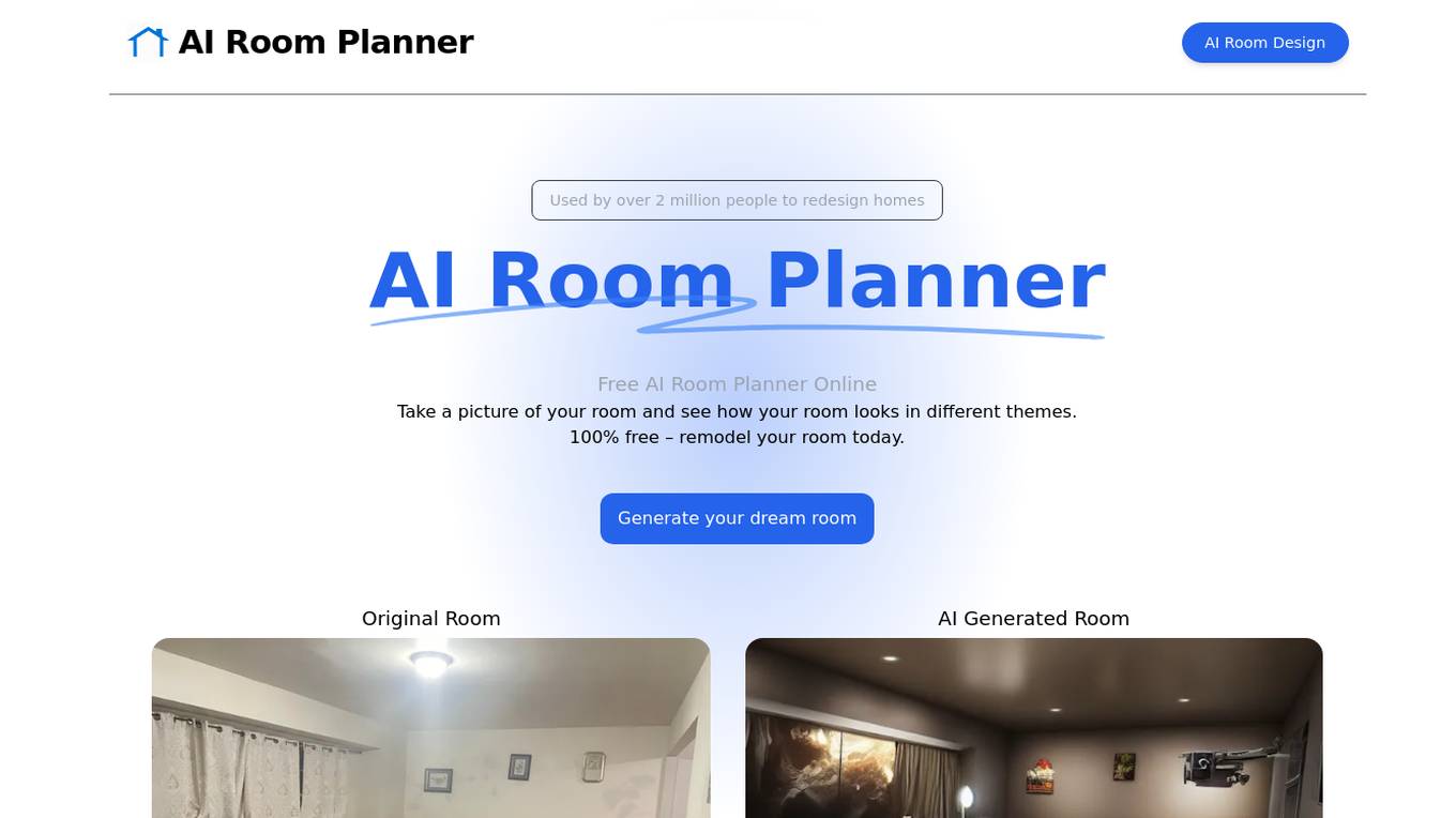 AI Room Planner Screenshot