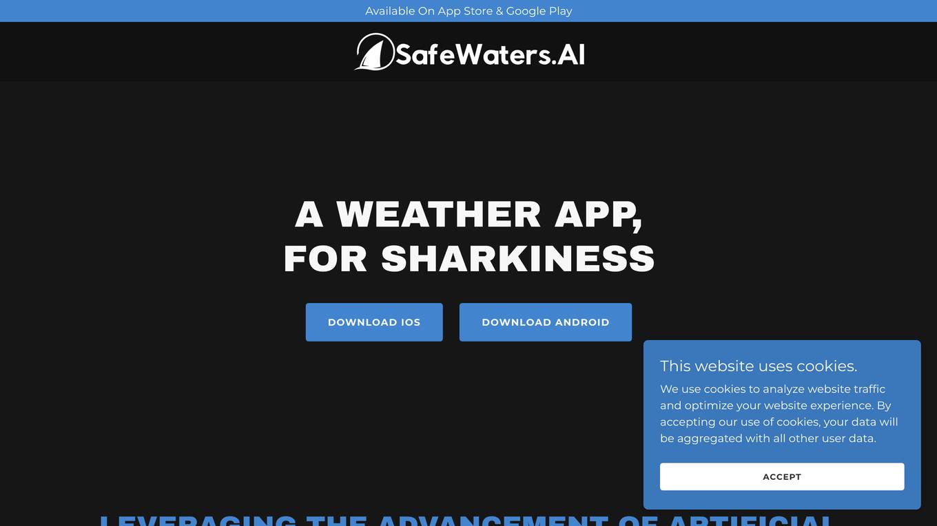 SafeWaters.ai Screenshot