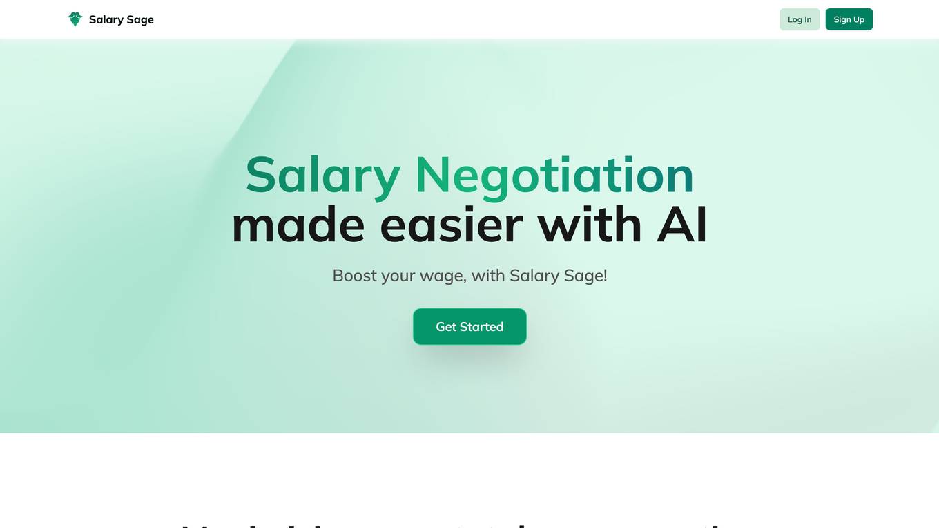 Salary Sage Screenshot